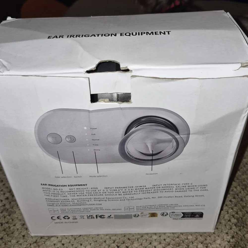Ear Irrigation Equipment - White - Picture 3 of 12